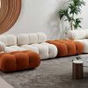 Sofa góc nỉ thiết kế hiện đại  TS210