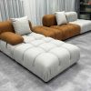 Sofa góc nỉ thiết kế hiện đại  TS210