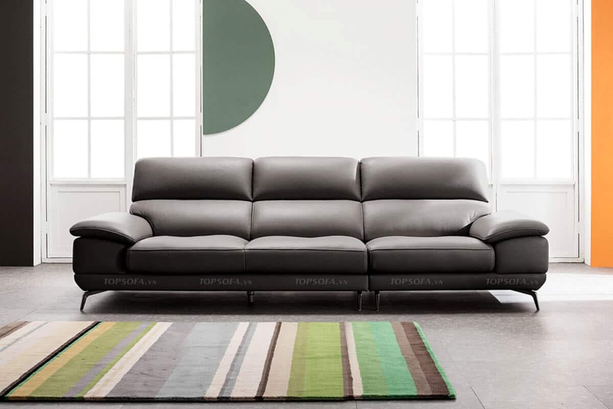 Sofa da văng TS320 có kiểu dáng hiện đại, mang đến vẻ đẹp đẳng cấp cho ngôi nhà của bạn