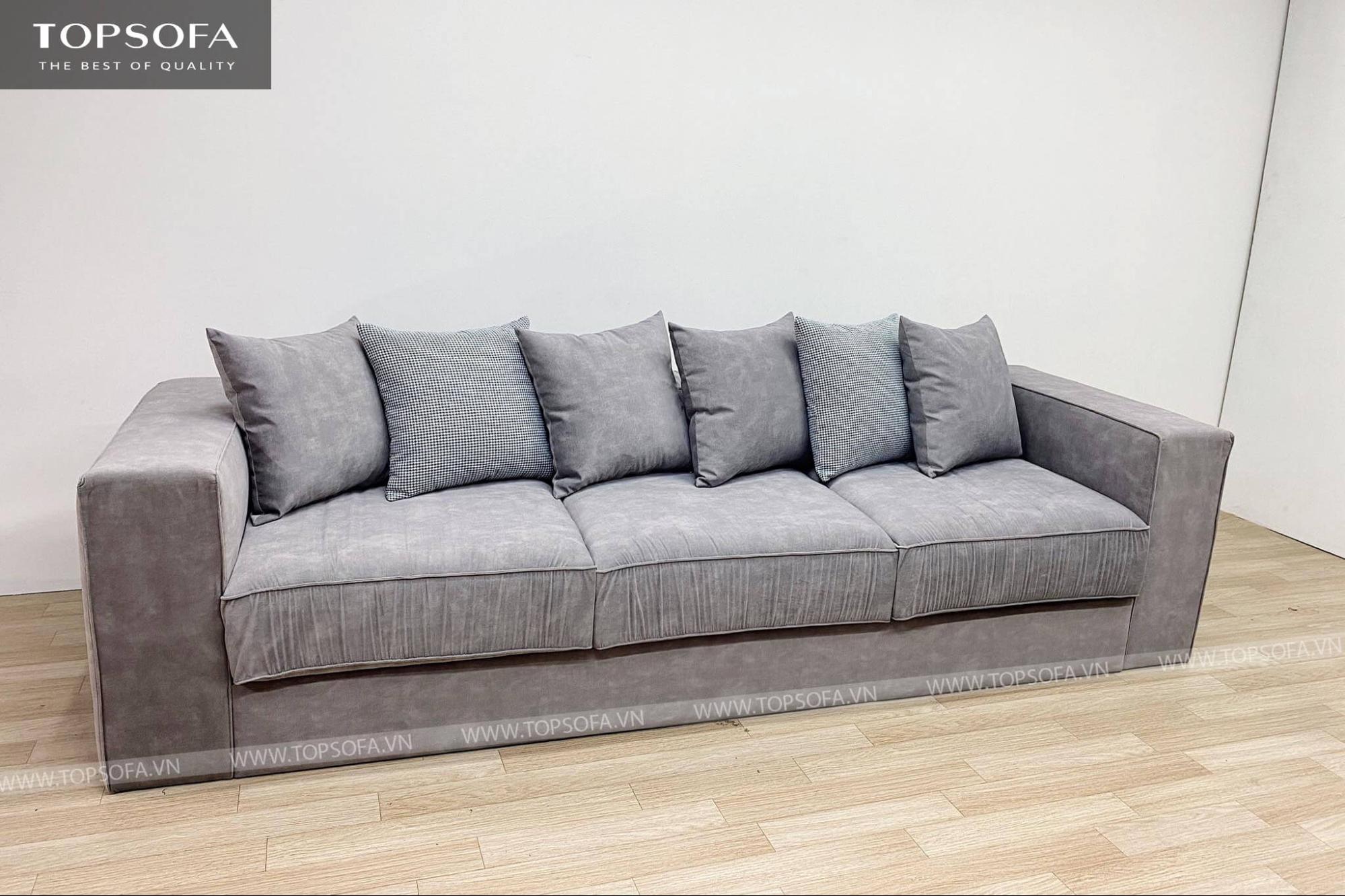 Sofa văng nỉ TS302 3 chỗ đẹp