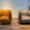 Ghế armchair bọc da - TS103