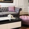 Sofa văng nỉ tân cổ điển TCD504