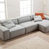 Sofa góc nỉ - TS214
