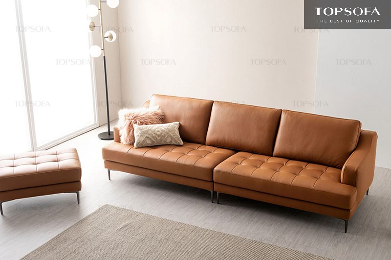 Thiết kế đơn giản, sofa văng TS321 phù hợp với những ngôi nhà có thiết kế hiện đại và diện tích nhỏ gọn