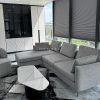 Sofa góc nỉ  Bắc Âu mã TS220