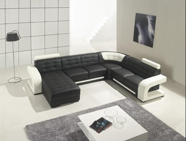 Sofa màu đen công nghiệp có nhiều mẫu mã, kiểu dáng bắt mắt