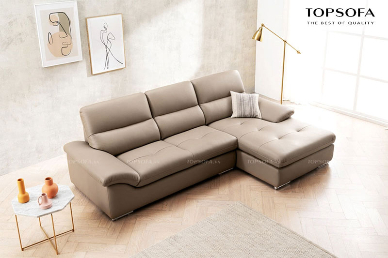 Với kích thước vừa phải, thiết kế tiện lợi, bạn có thể sử dụng sofa cho phòng giám đốc hoặc khu nghỉ ngơi cho nhân viên.