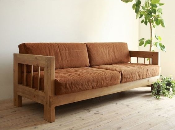 Sofa văng gỗ 2 chỗ thích hợp với những căn phòng được thiết kế theo phong cách hiện đại, mang lại nguồn năng lượng tích cực cho không gian sống.