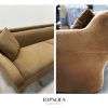 Sofa văng vải nỉ cao cấp TS354