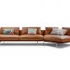 Sofa góc da thiết kế Italia TS256