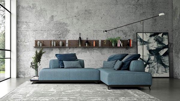 Phía bên trái sofa góc có hẳn một phần khung gỗ thừa ra tạo thành bàn nhỏ giúp người dùng dễ dàng bài trí lọ hoa nhỏ và vài quyển sách tô điểm vẻ đẹp và tăng tính tiện dụng cho mẫu ghế