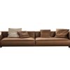 Sofa văng da cao cấp Italia TS365