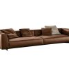 Sofa văng da cao cấp Italia TS365