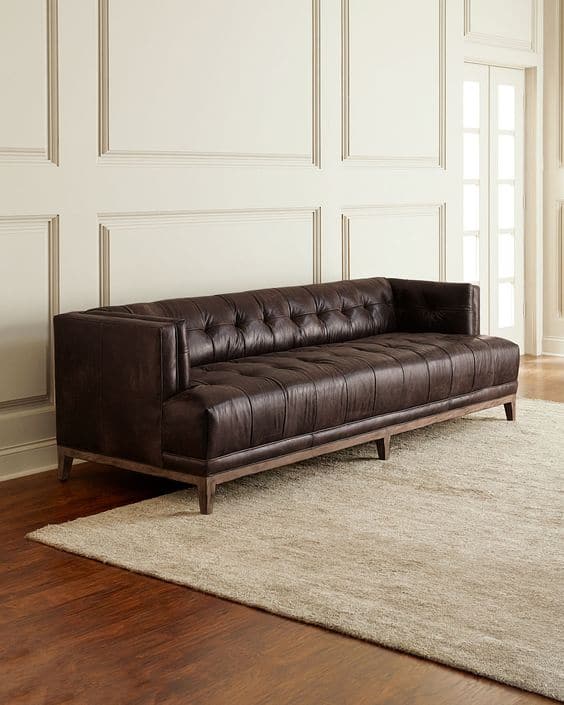 Sofa văng mang đậm vẻ đẹp Bắc u cổ điển, sang trọng, thời thượng. 