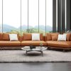 Sofa góc da thiết kế Italia TS256
