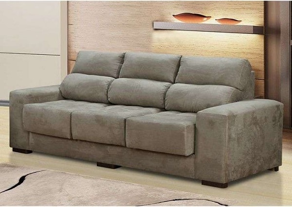 Sofa da lộn có thể dễ dàng kết hợp ở mọi không gian và thiết kế phòng ốc