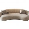 Sofa văng cong phòng khách TS380