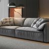 Sofa văng nỉ thiết kế hiện đại TS381