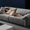 Sofa văng nỉ thiết kế hiện đại TS381