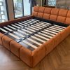 Giường ngủ vải da lộn mã TS625