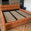 Giường ngủ vải da lộn mã TS625
