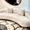 Sofa văng cong phòng khách TS380
