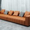 Sofa văng bọc da microfiber TS311