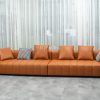 Sofa văng bọc da microfiber TS311