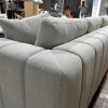 Sofa góc hiện đại bọc nỉ TS260