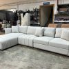 Sofa góc hiện đại bọc nỉ TS260