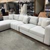 Sofa góc hiện đại bọc nỉ TS260