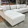 Sofa góc hiện đại bọc nỉ TS260