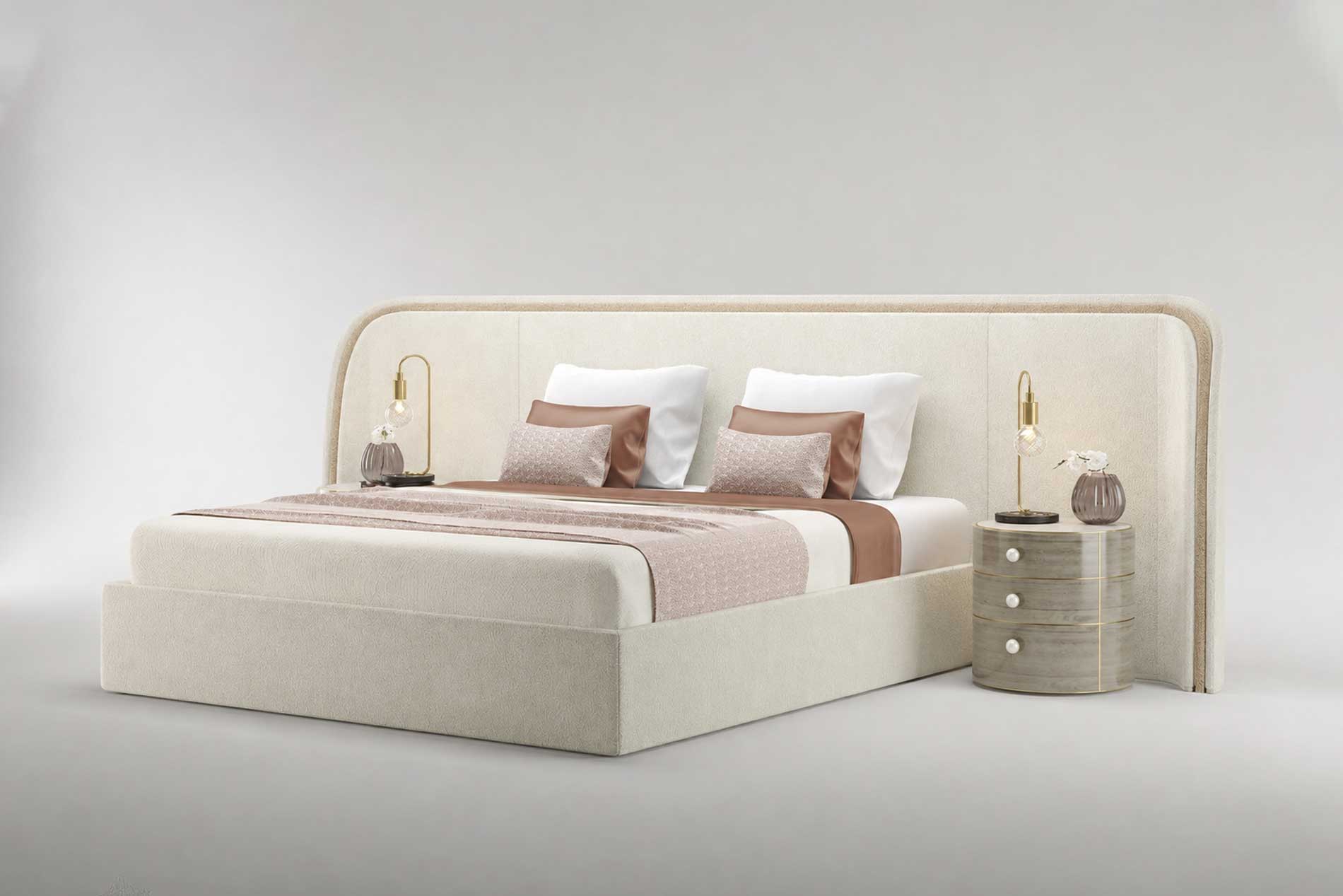Giường ngủ cao cấp luxury TS670