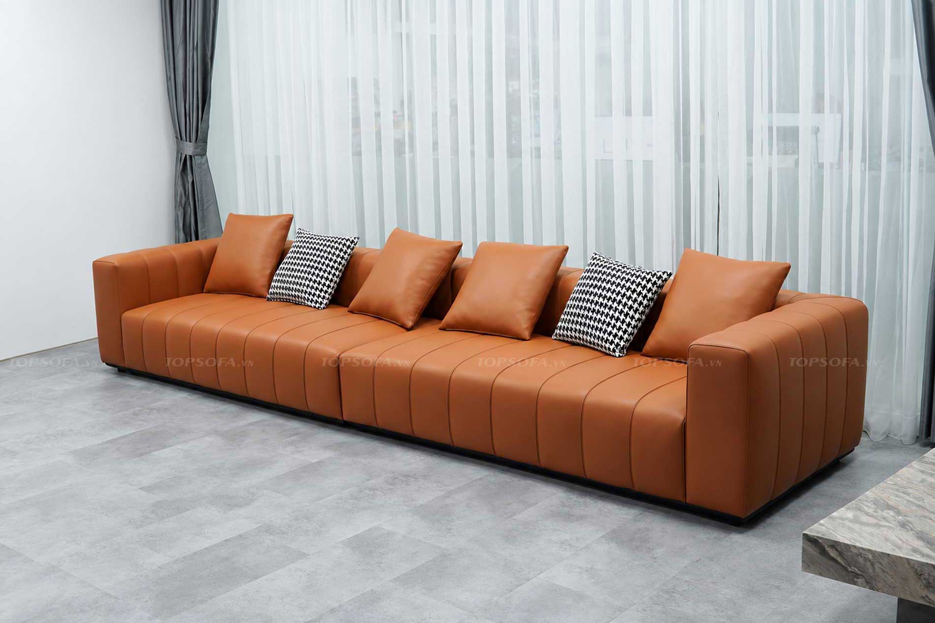 Sofa văng bọc da microfiber TS311