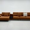 Sofa góc da bò Ý cao cấp TS225