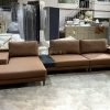 Sofa góc da bò Ý cao cấp TS225