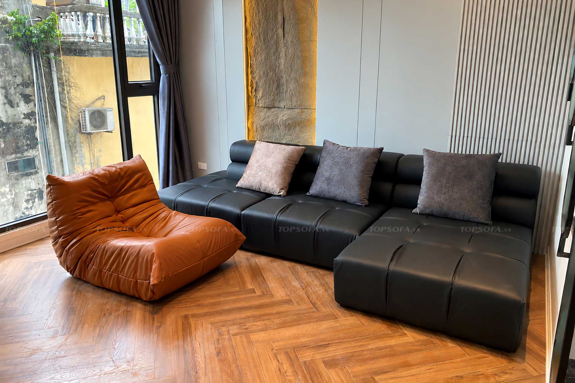 Sofa phòng khách thiết kế B&B TS257