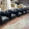 Ghế armchair bọc da - TS103