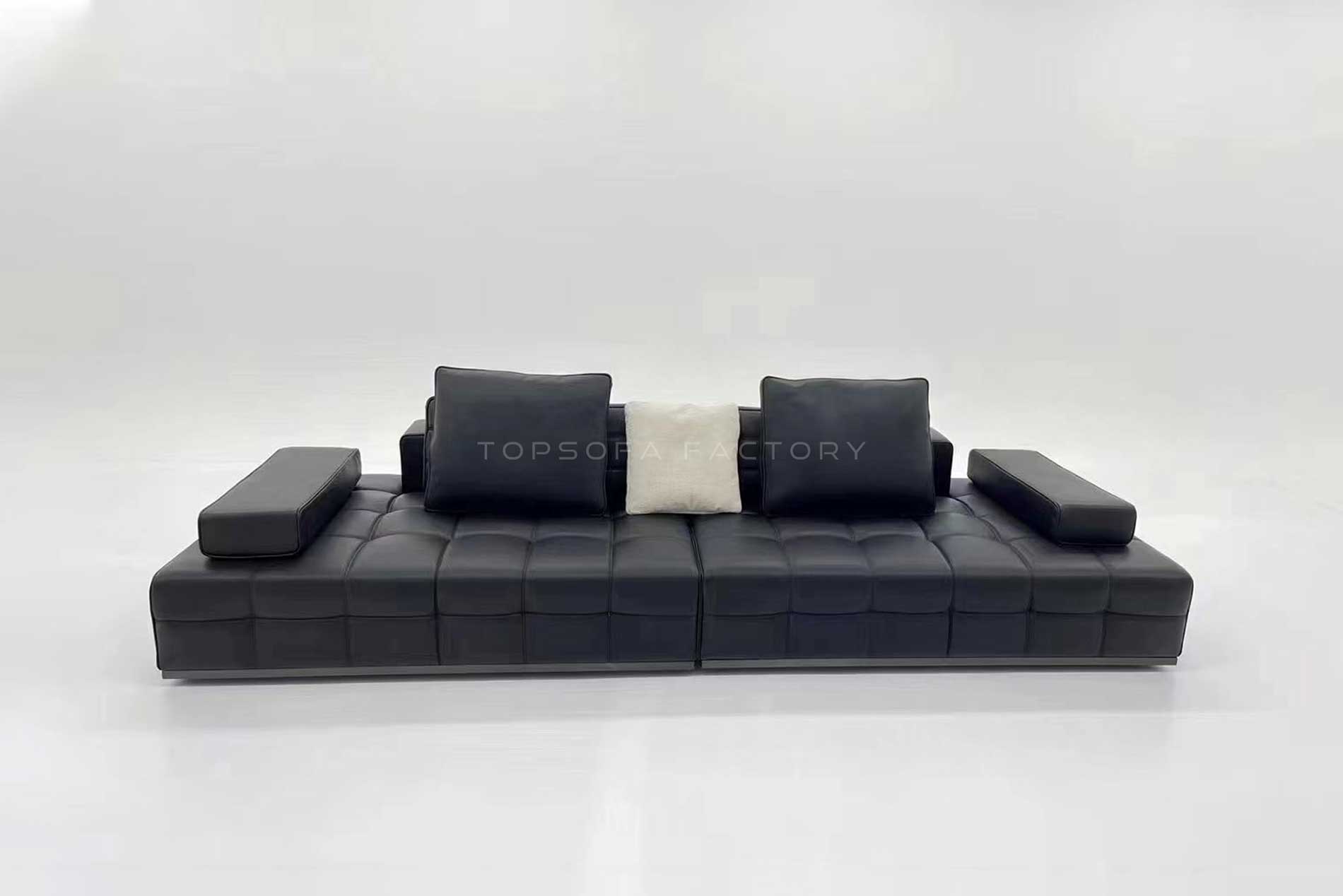 Sofa văng thiết kế đơn giản, thích hợp với các căn hộ chung cư

